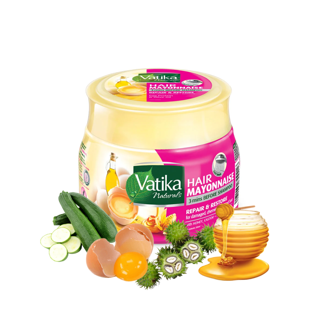 Vatika Mayonesa Capilar Restauración 500 ml