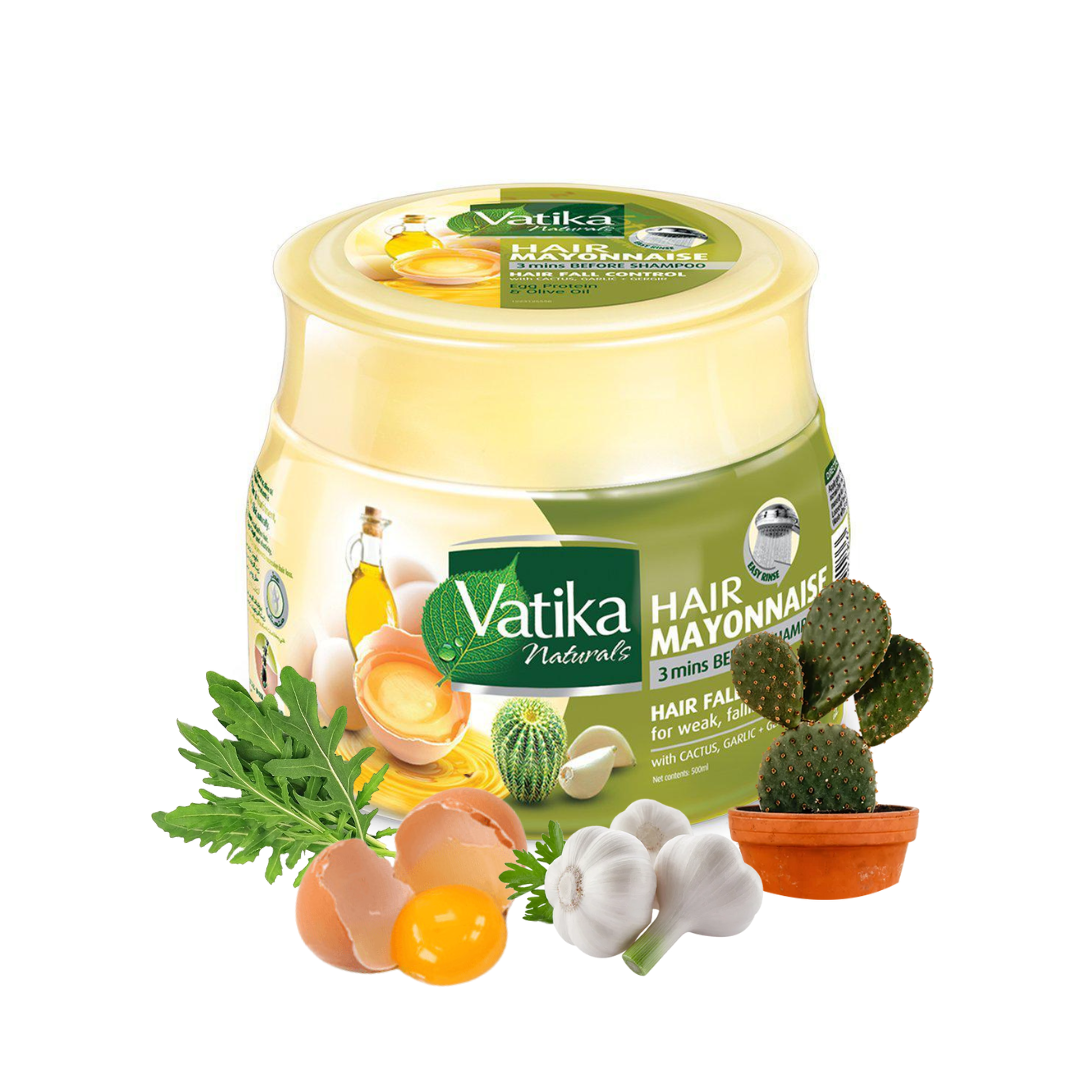 Vatika Pack 3 Uds Mayonesa Capilar Surtidos 500 ml