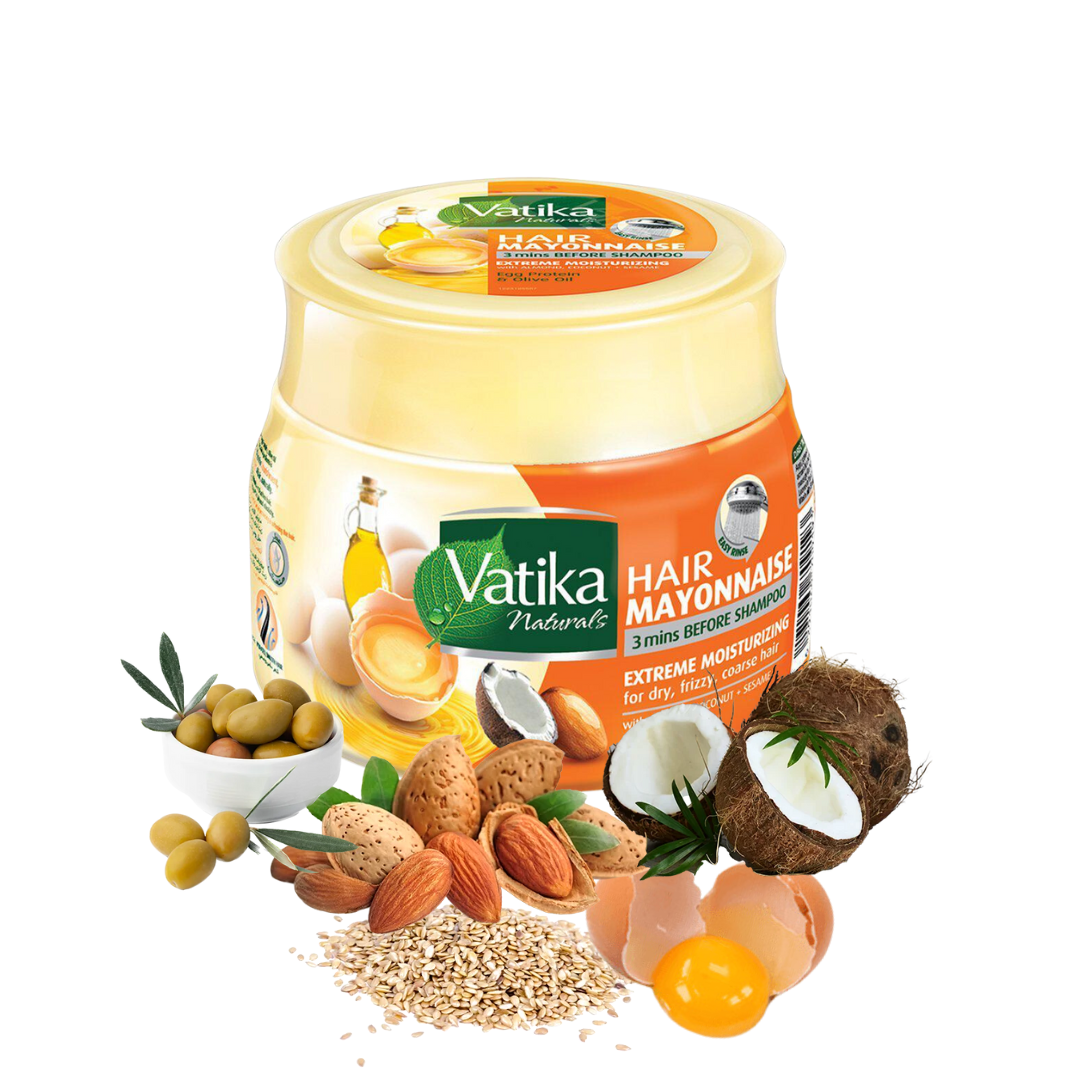 Vatika Pack 3 Uds Mayonesa Capilar Surtidos 500 ml