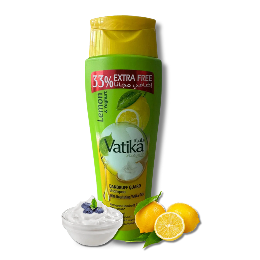 Shampoo Vatika Limon & Yoghurt 400 ml 33% Extra