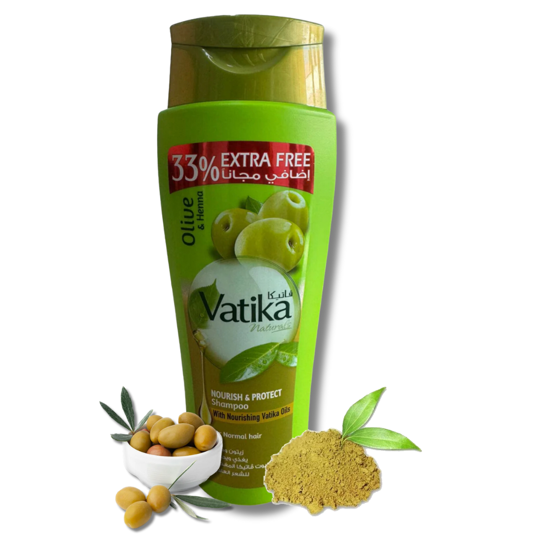 Shampoo Vatika Oliva & Henna 400 ml 33% Extra