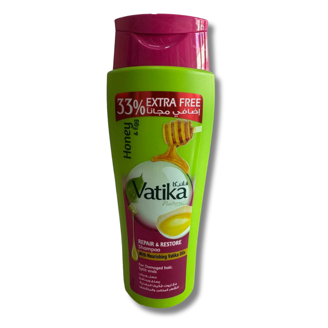 Shampoo Vatika Miel & Huevo 400 ml 33% Extra