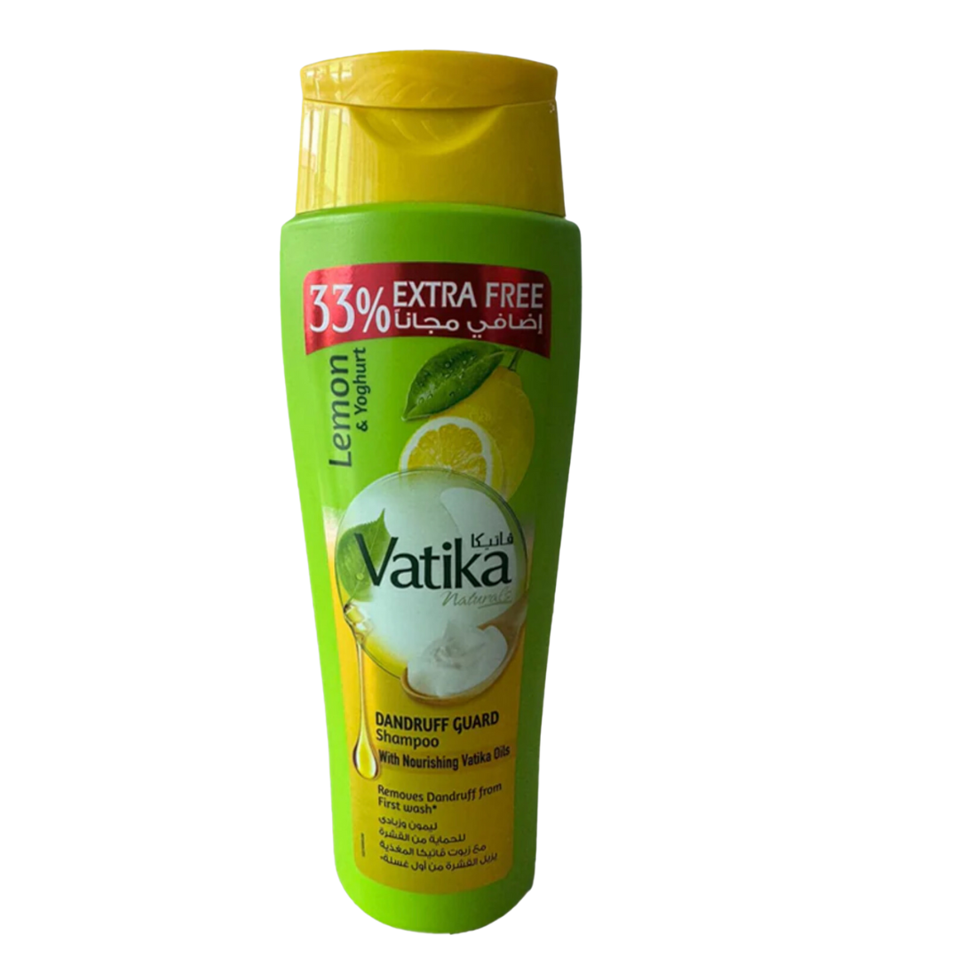 Shampoo Vatika Limon & Yoghurt 400 ml 33% Extra