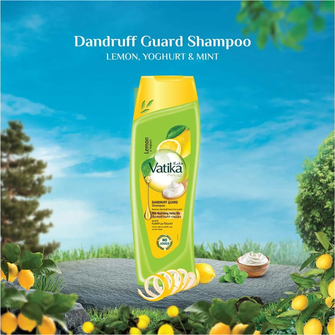 Shampoo Vatika Limon & Yoghurt 400 ml