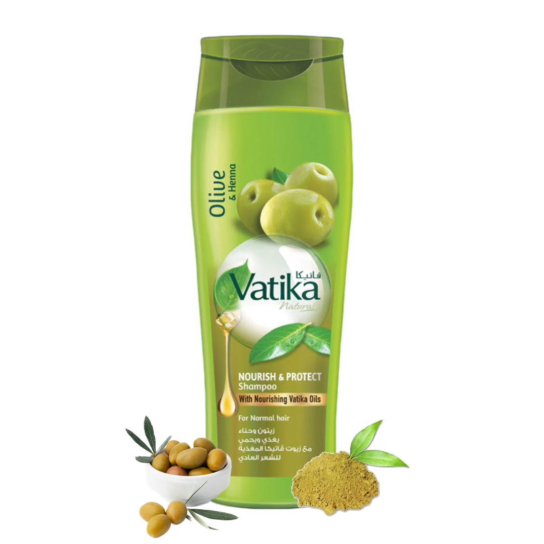Shampoo Vatika Oliva y Henna Nutre y Protege 400ml