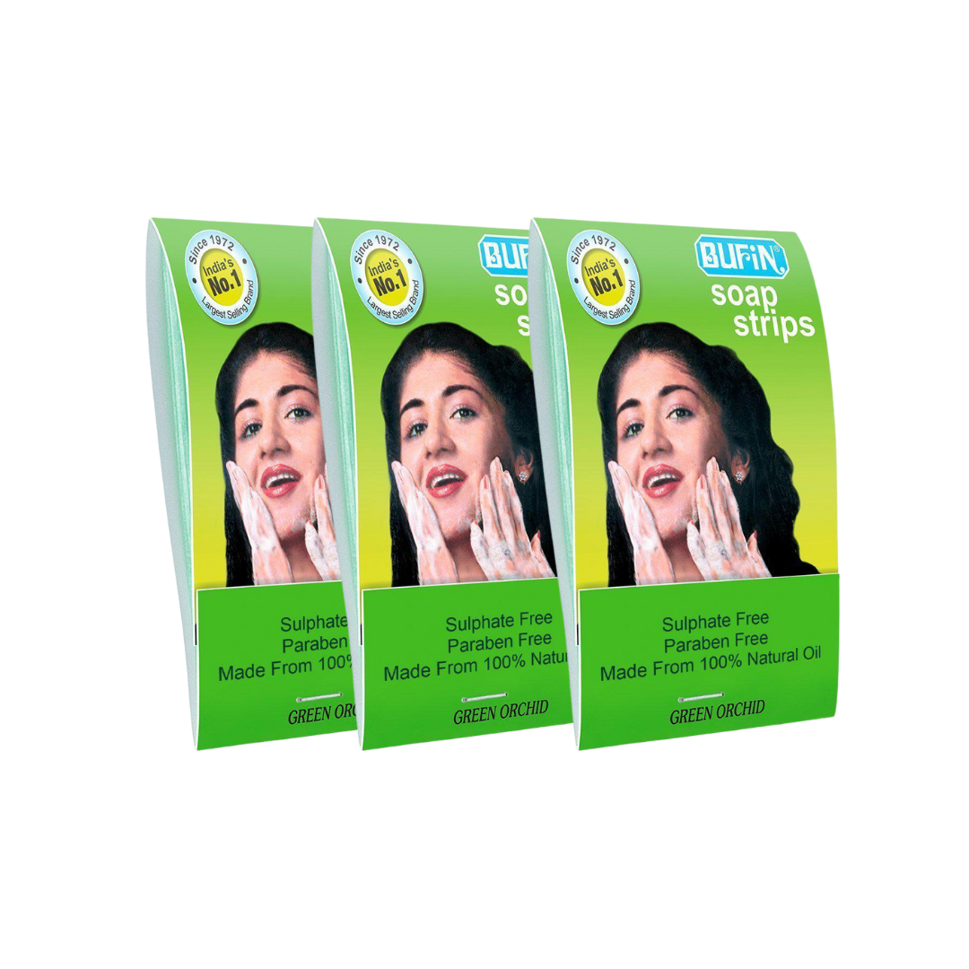 200 Láminas de Jabón Facial Classic Green Orchid