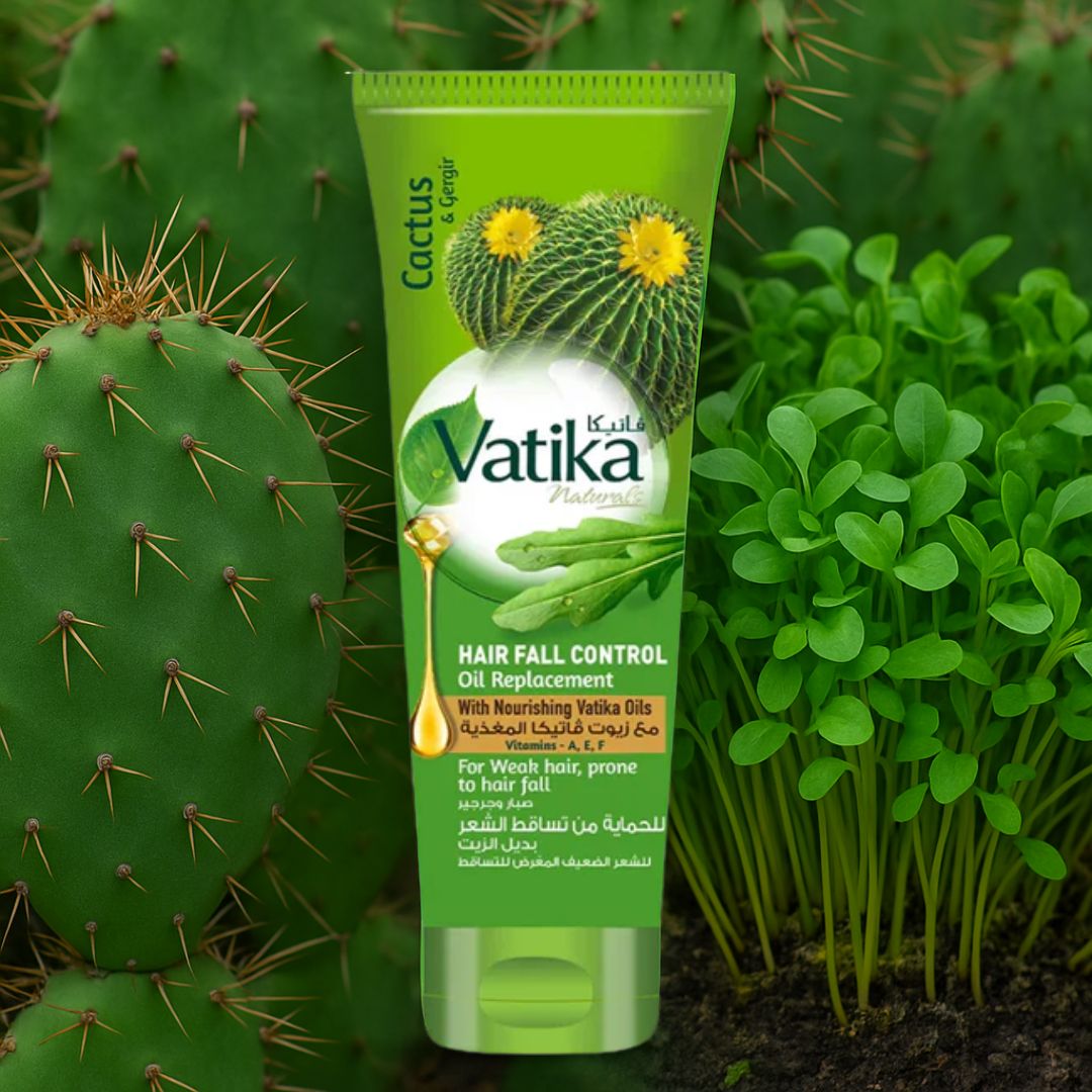 Vatika Mascarilla Capilar Oil Rep. Cactus 200 ml