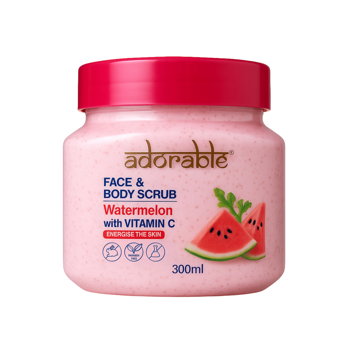 Pack Adorable 6 Exfoliantes Sandía & Vit C 300 ml