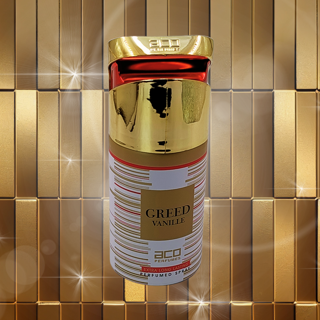 Aco Greed Vanille Parfum Body Spray 250 ml