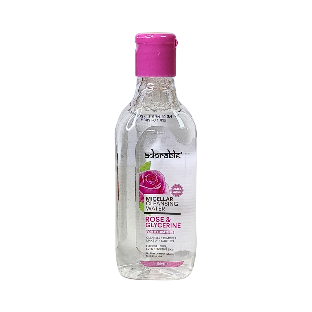Adorable Agua Micelar Rosa & Glicerina 100 ml