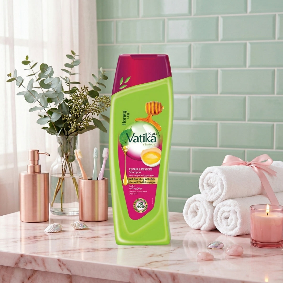 Shampoo Vatika Miel & Huevo 400 ml
