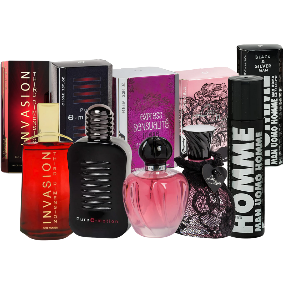 Pack 5x4 Omerta EDT y EDP 100 ml Surtidos