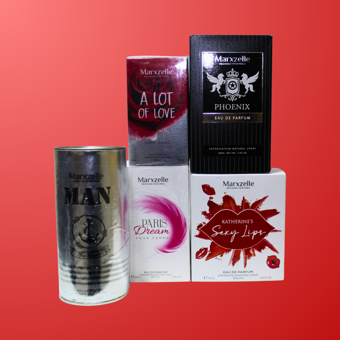 Pack 5x4 Marxzelle EDP Surtido