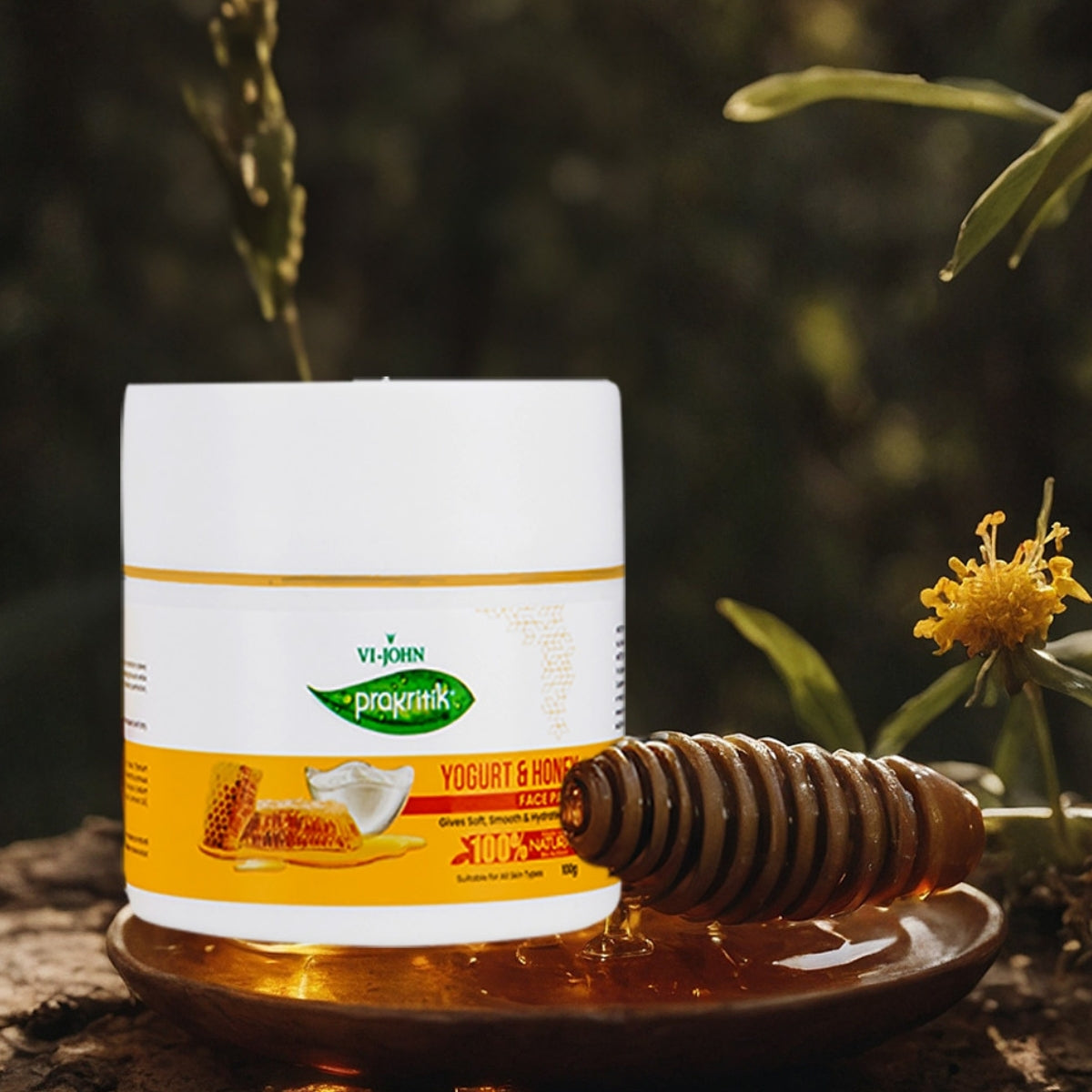 Prakritik Mascarilla Facial Yogurt y Honey 100 gr