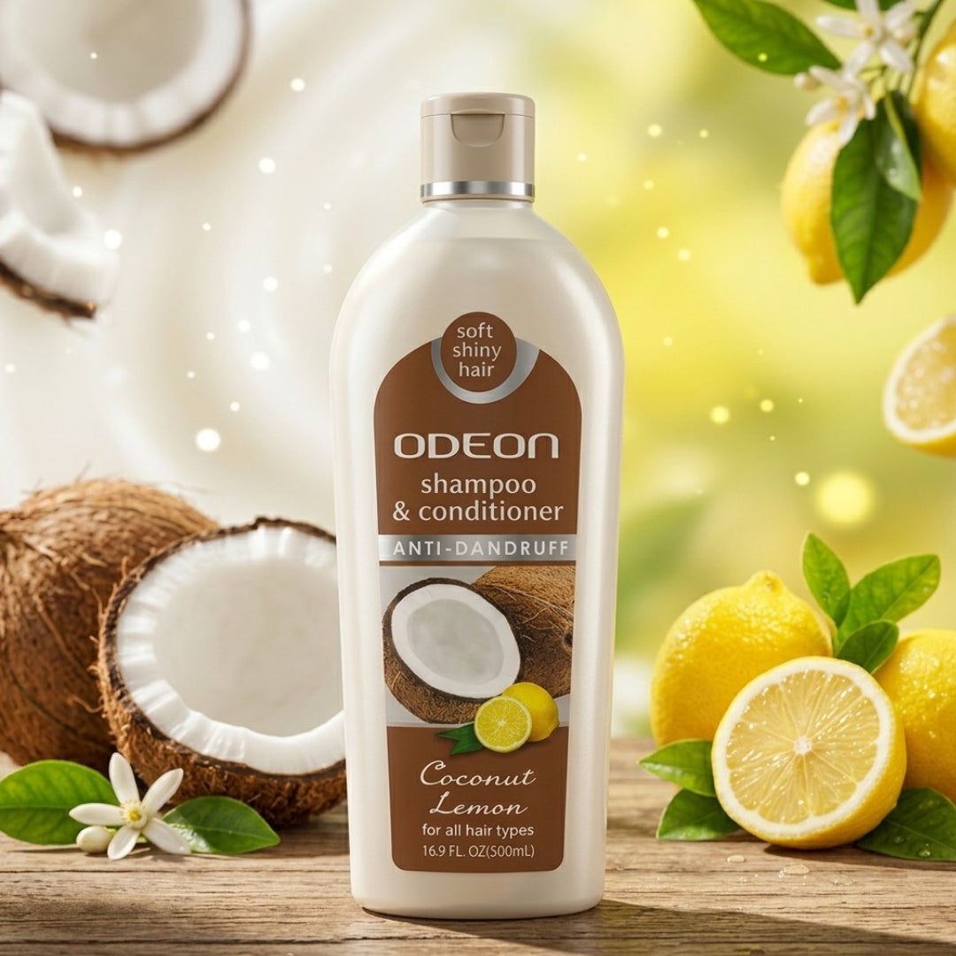 Shampoo y Acondicionador Odeon - Coco-Limón 500 ml