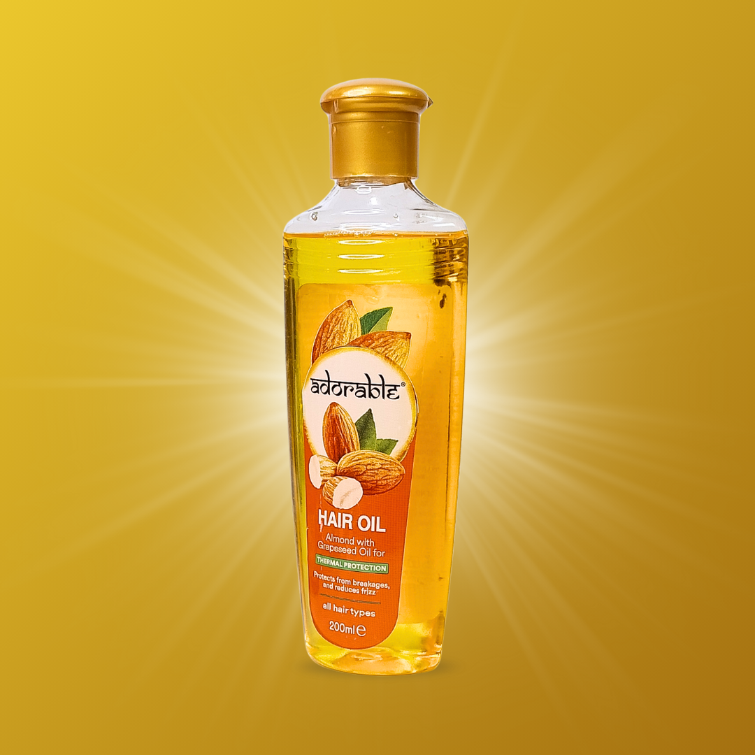Adorable Aceite Capilar Almendra & Prot. Térmica 200 ml