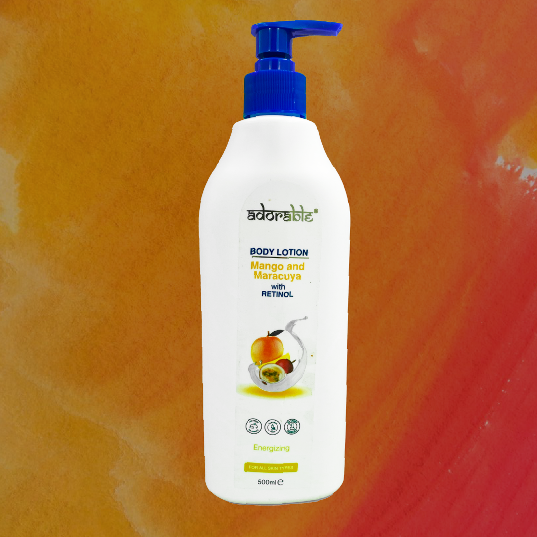 Adorable Loción Corporal Mango Maracuyá & Retinol 500 ml