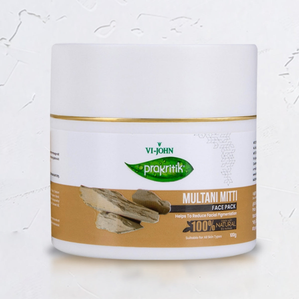 Prakritik Mascarilla Facial Arcilla Multani Mitti 100 gr