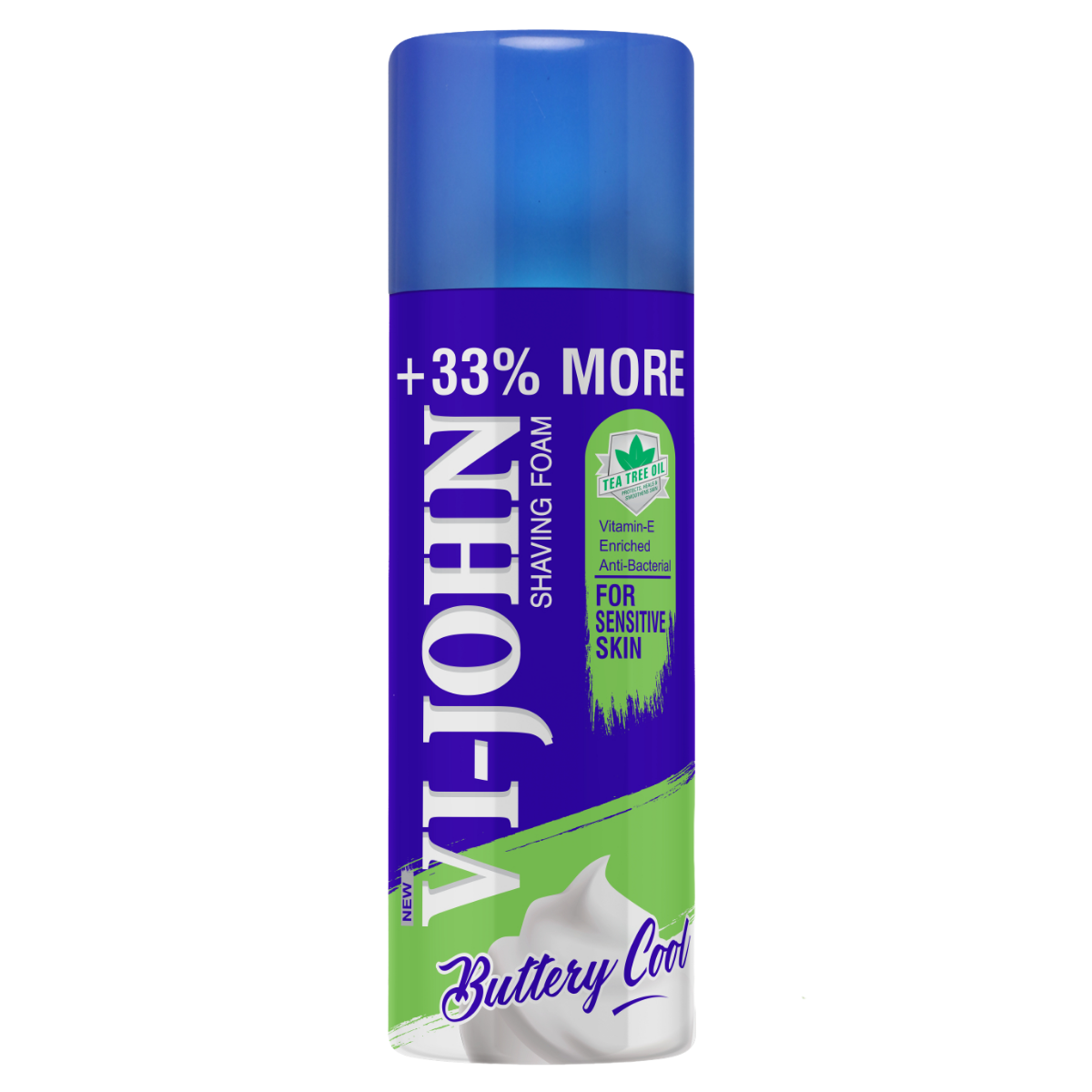 Vi-John Espuma de Afeitar Piel Sensible 400 gr