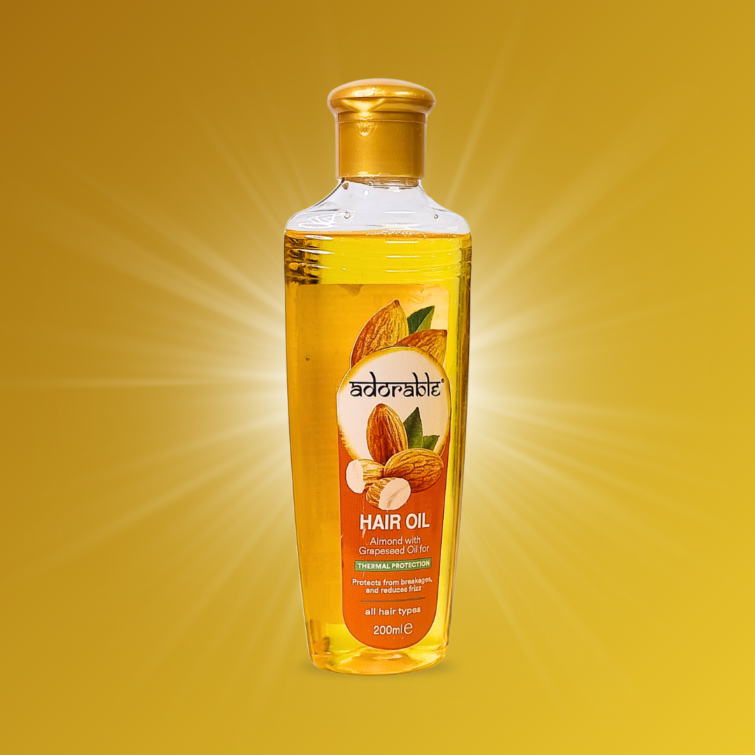 Adorable Aceite Capilar Almendra & Prot. Térmica 200 ml