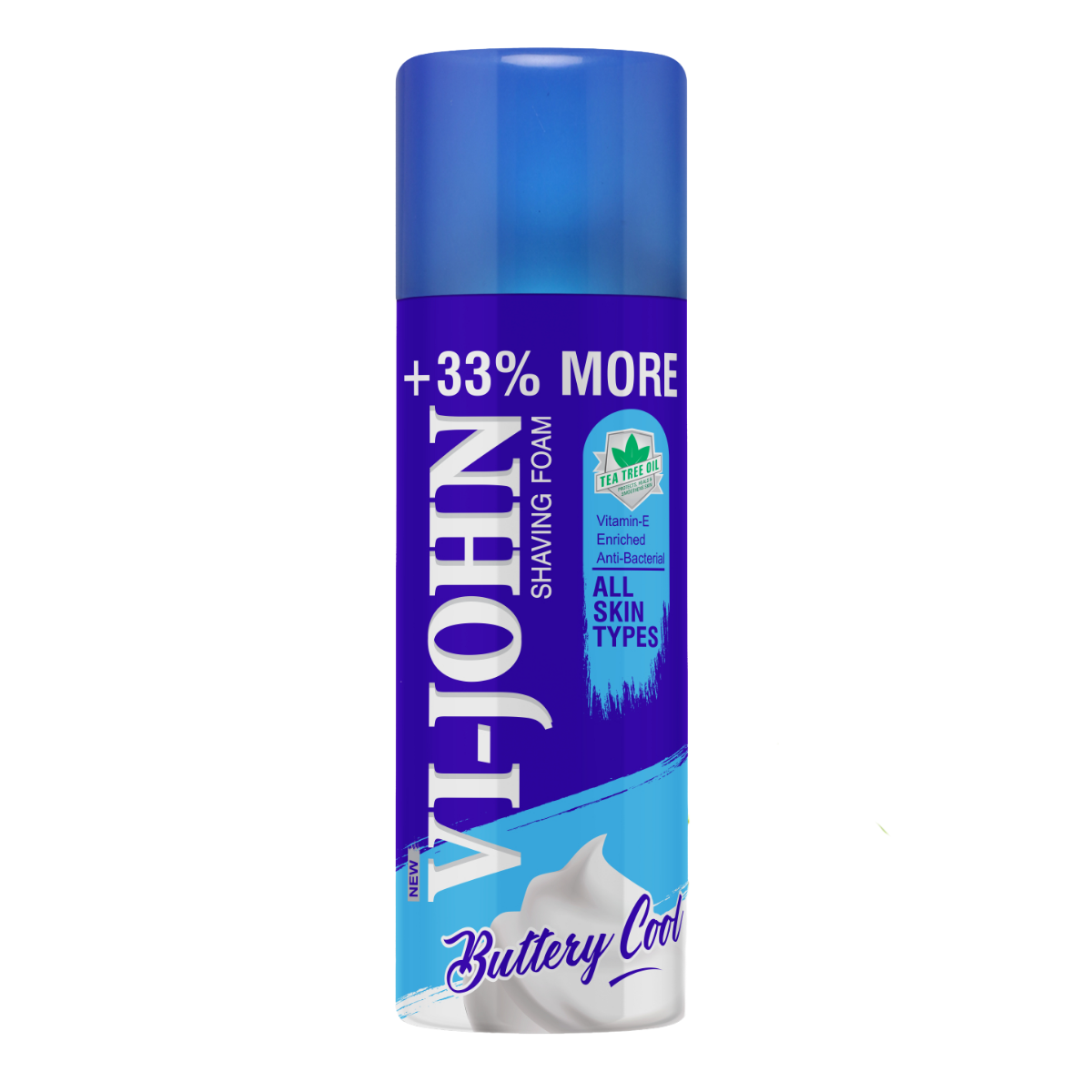 Vi-John Espuma de Afeitar Todo Tipo de Piel 400 gr