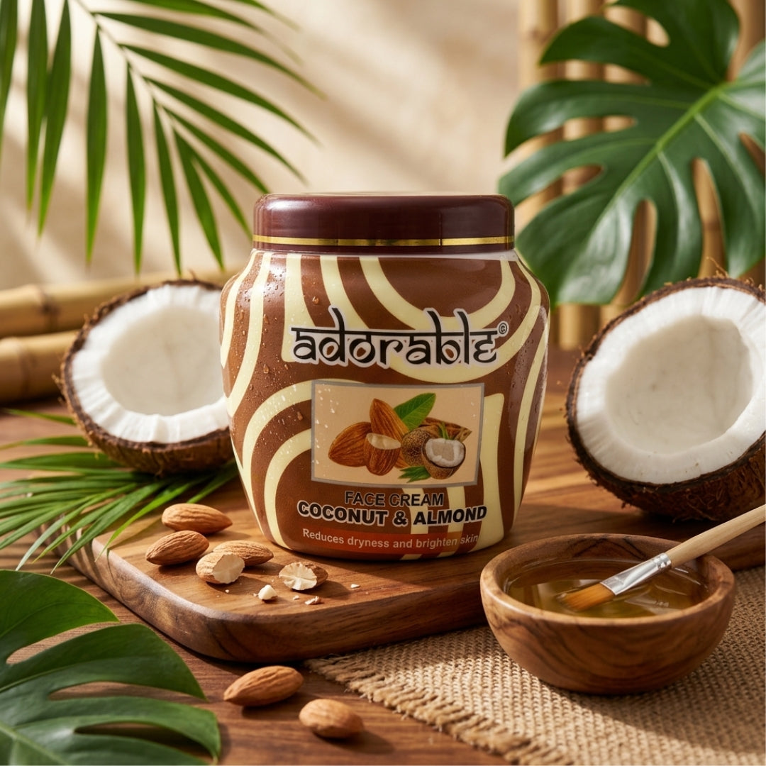 Adorable Crema Facial Coco Almendra 300 ml