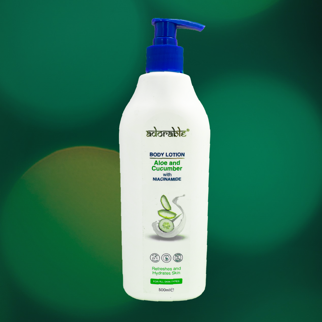 Adorable Loción Corporal Aloe Cucumber & Vit B3 500 ml