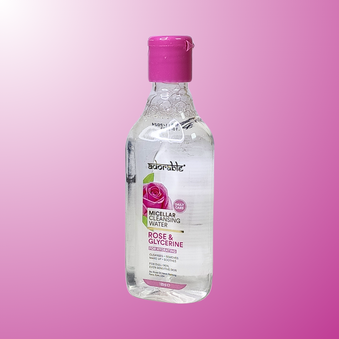 Adorable Agua Micelar Rosa & Glicerina 100 ml
