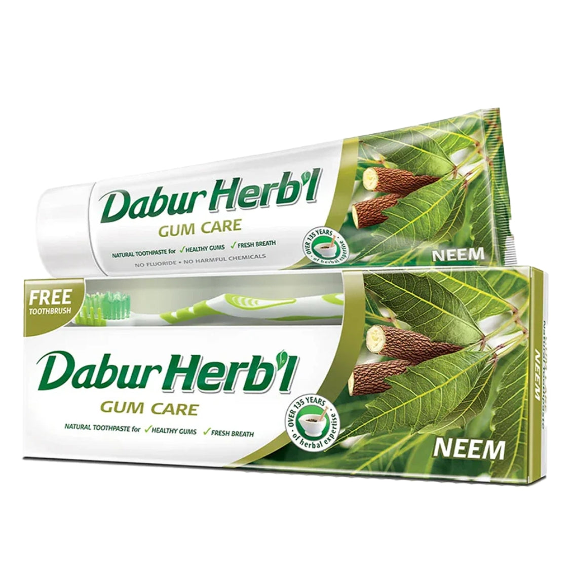 Pasta Dental Herb'l Neem + Cepillo de Dientes 150gr