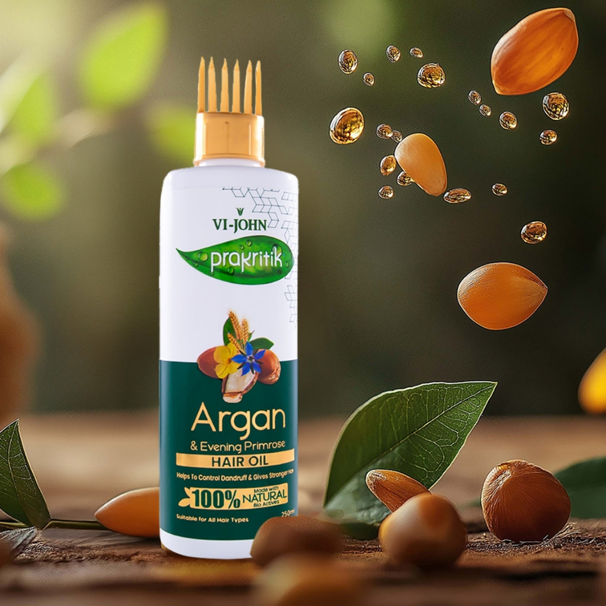 Prakritik Aceite Capilar Argan y Onagra 250 ml
