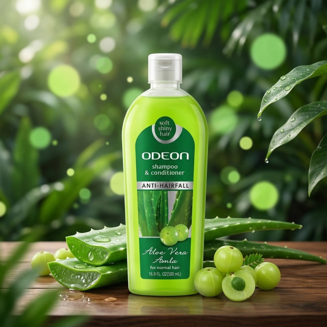 Shampoo y Acondicionador Odeon - Áloe Vera-Amla 500 ml