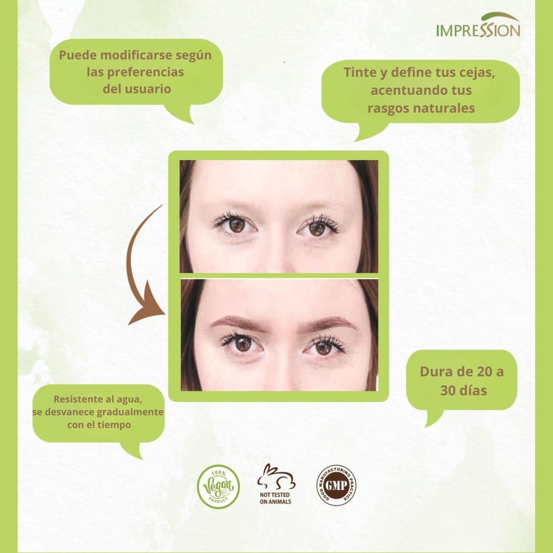 Impression Brow Henna Castaño Oscuro 10gr