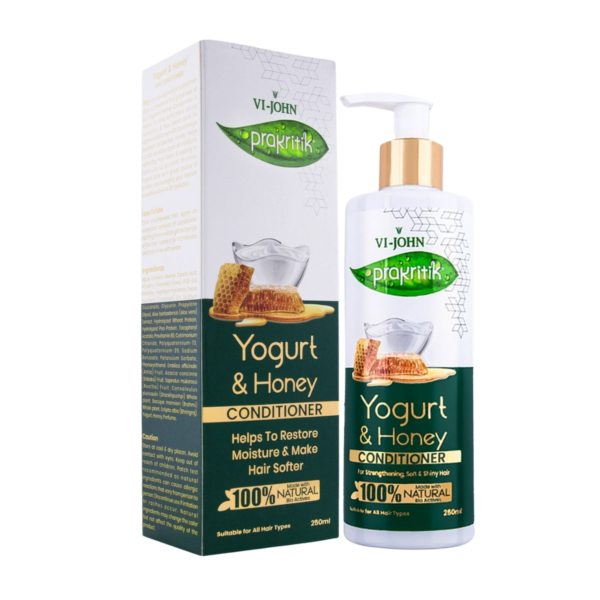 Prakritik Acondicionador Yogurt y Honey 250 ml