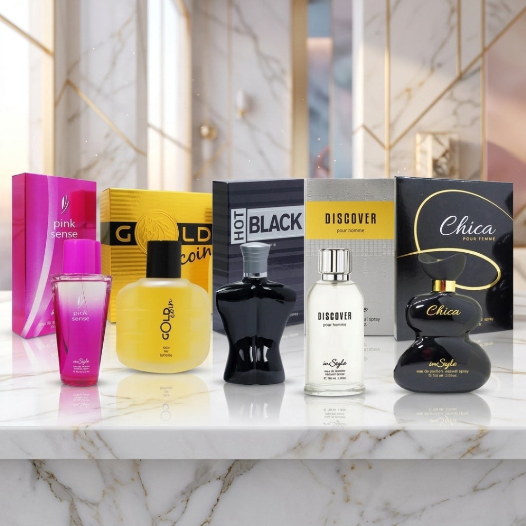 Pack 5x4 Instyle 100ml Surtidos