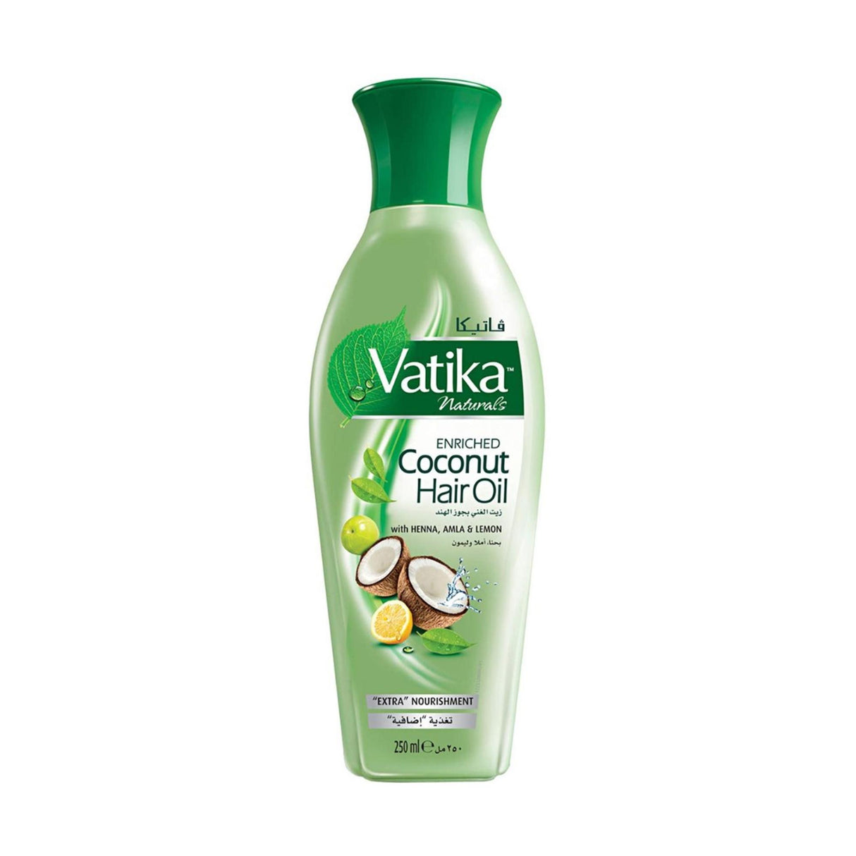 Vatika Aceite Capilar Coconut, Henna, Amla & Limón 250 ml