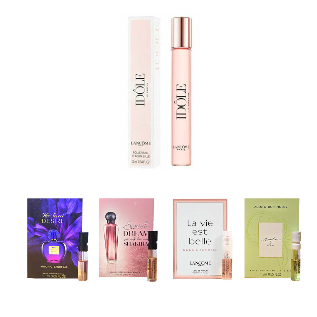 Set Idole L´Intense EDP 10 ml + 4 Muestras Aromas Aleatorios