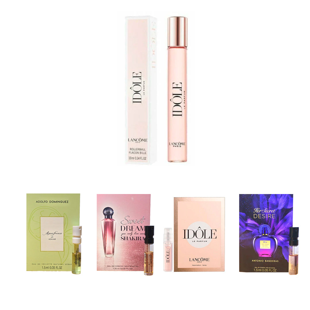 Set Idole L´Intense EDP 10 ml + 4 Muestras Aromas Aleatorios
