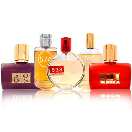 Pack 5x4 Euroluxe EDP 100 ml Mujer II