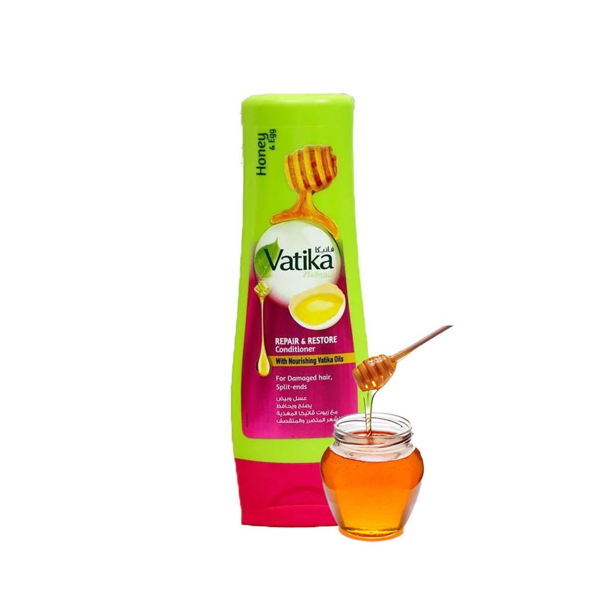 Acondicionador Vatika Miel y Huevo Repara y Restaura 200 ml