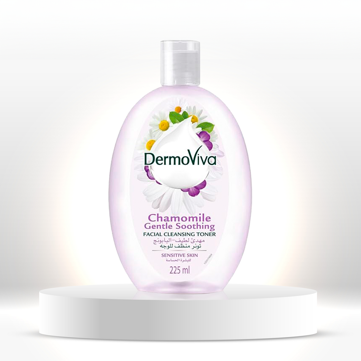 DermoViva Tónico Limpiador Facial Lavanda & Manzanilla 225 ml