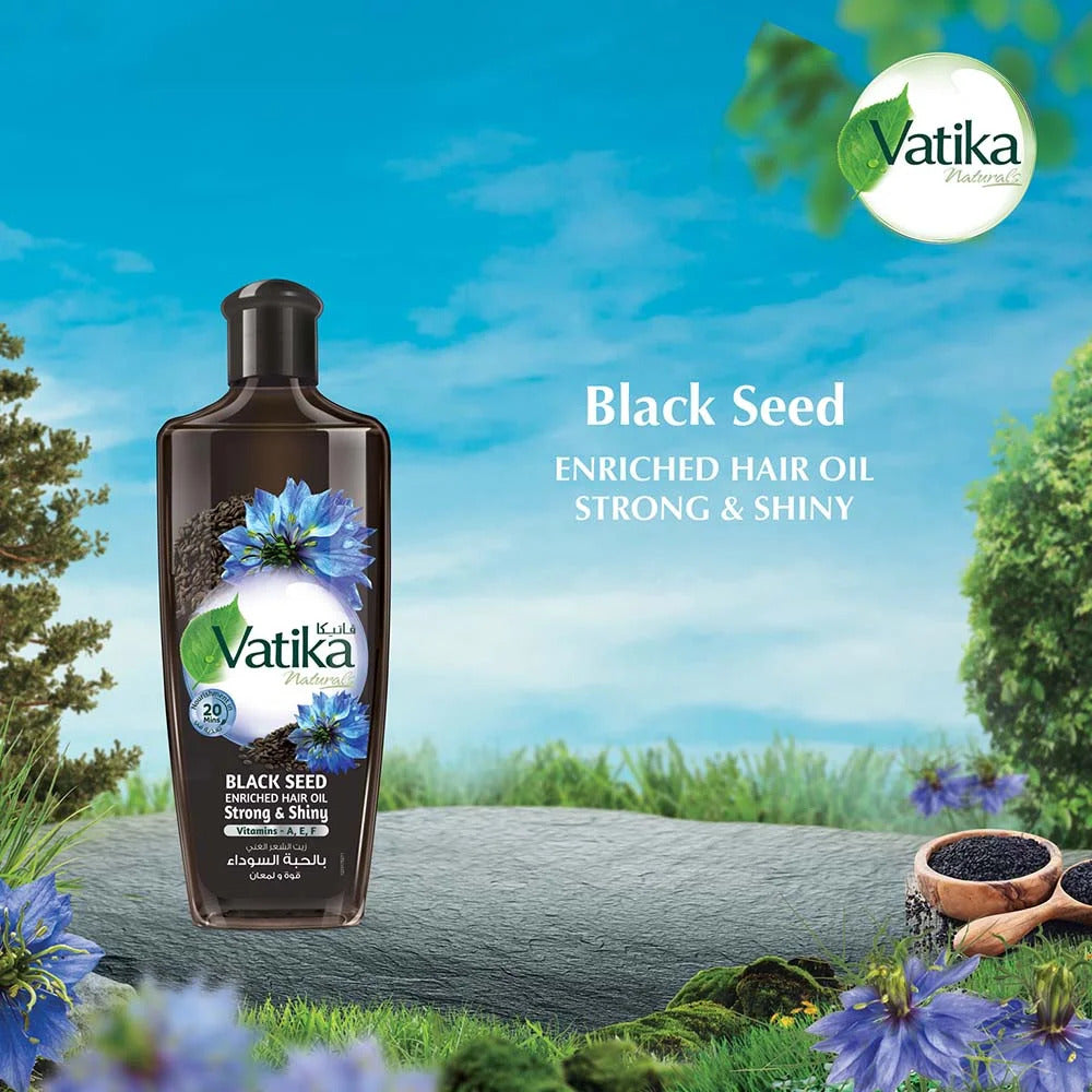 Vatika Aceite Capilar Semilla Negra 200 ml