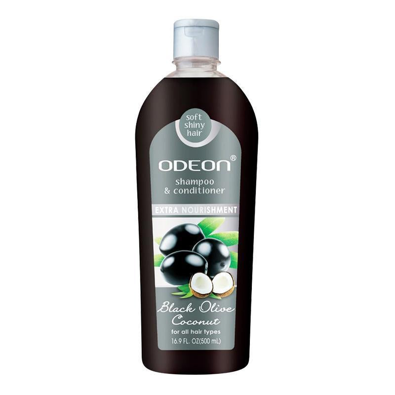 Shampoo y Acondicionador Odeon - Oliva Negro-Coco 500 ml