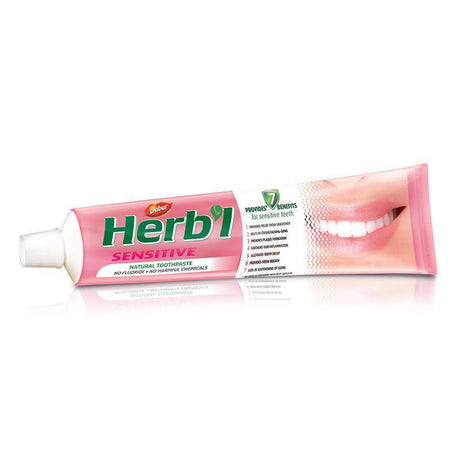 Pasta Dental Herb'l Sensible + Cepillo de Dientes 150gr