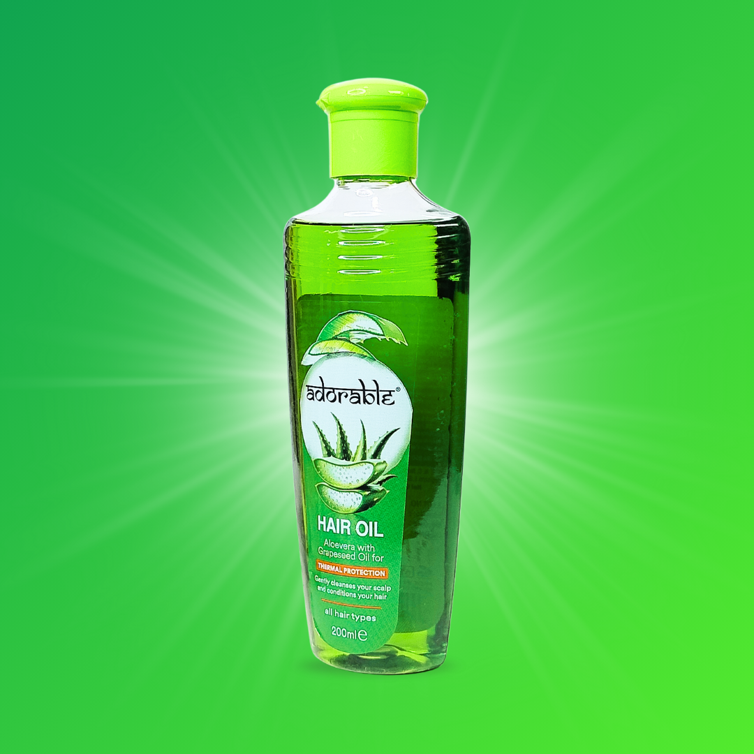 Adorable Aceite Capilar Áloe Vera & Prot. Térmica 200 ml