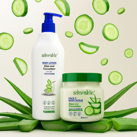 Pack Adorable Corporal Aloe Vera - Cucumber & Vit B3