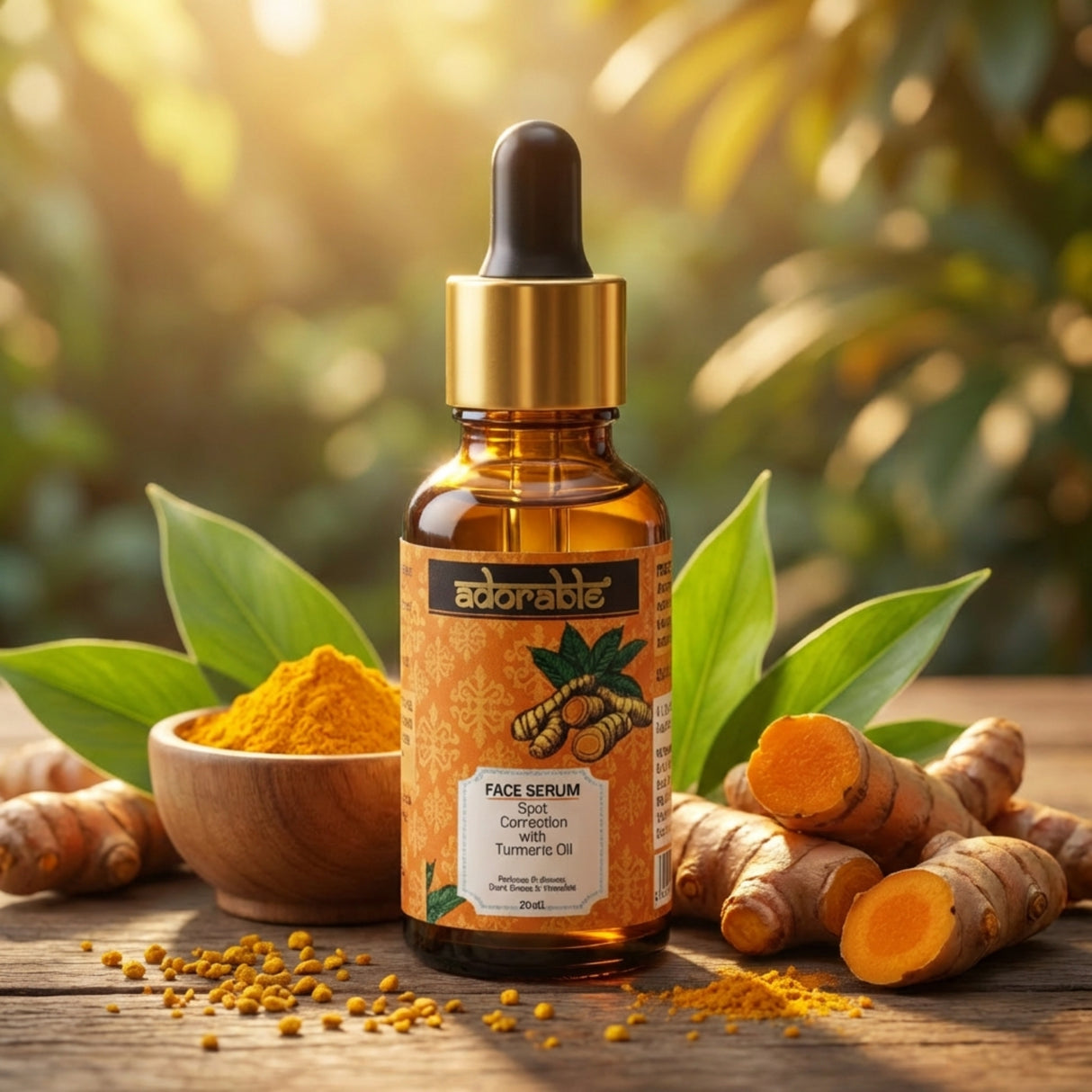 Adorable Serum Facial Corrector de Manchas & Turmeric 30 ml