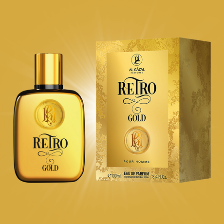 Al Gazal Retro Gold EDP Pour Homme 100 ml