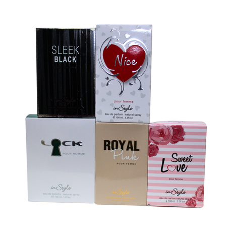 Pack 5x4 Instyle 100ml Surtidos