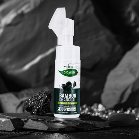 Prakritik Jabón Espumoso Carbón de Bambú 150 ml