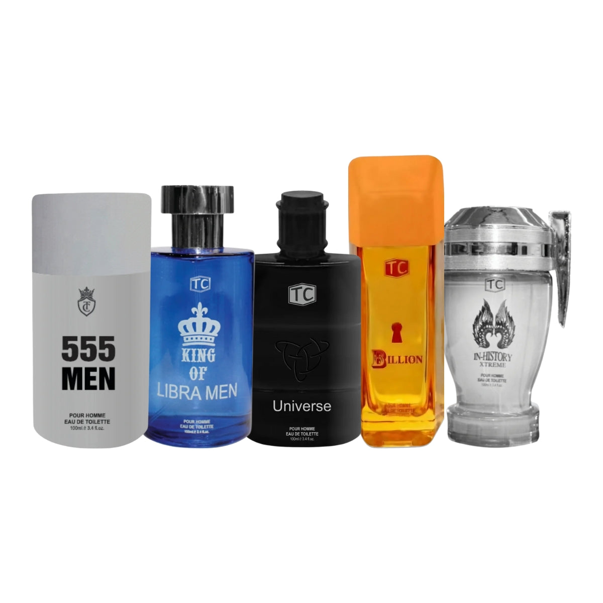 Pack 5x4 TC 100 ml EDT Hombre